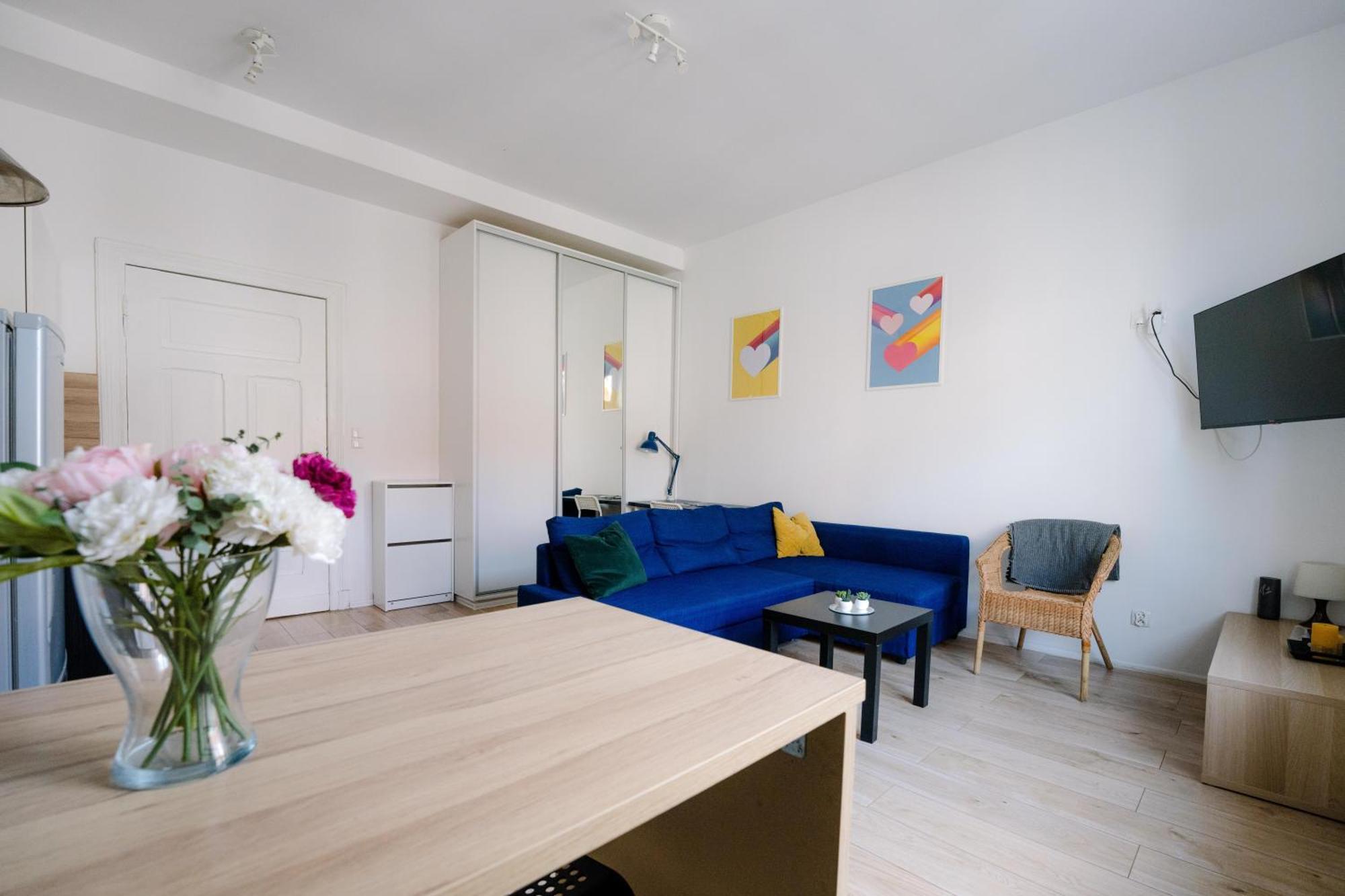 Restful Stay Apartment Грудзёндз Экстерьер фото