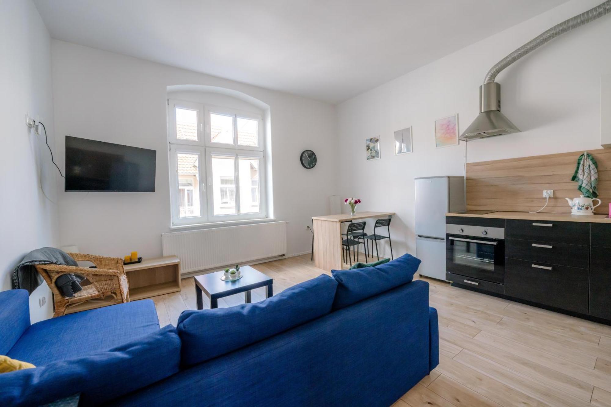 Restful Stay Apartment Грудзёндз Экстерьер фото
